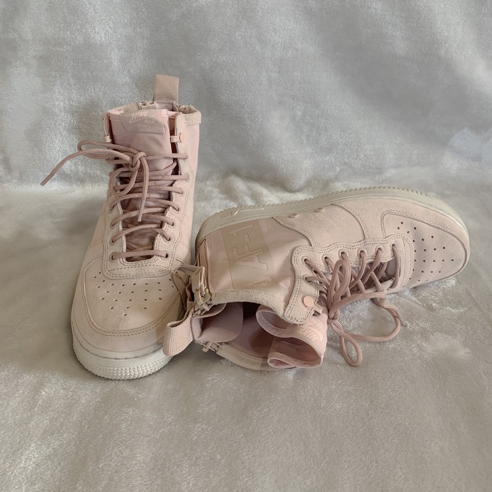 NIKE AIR SF AF1 - suede baby pink🌸 | women’s size 8.5
